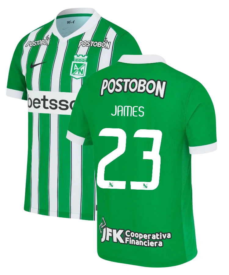 Atlético Nacional Official Shirt James