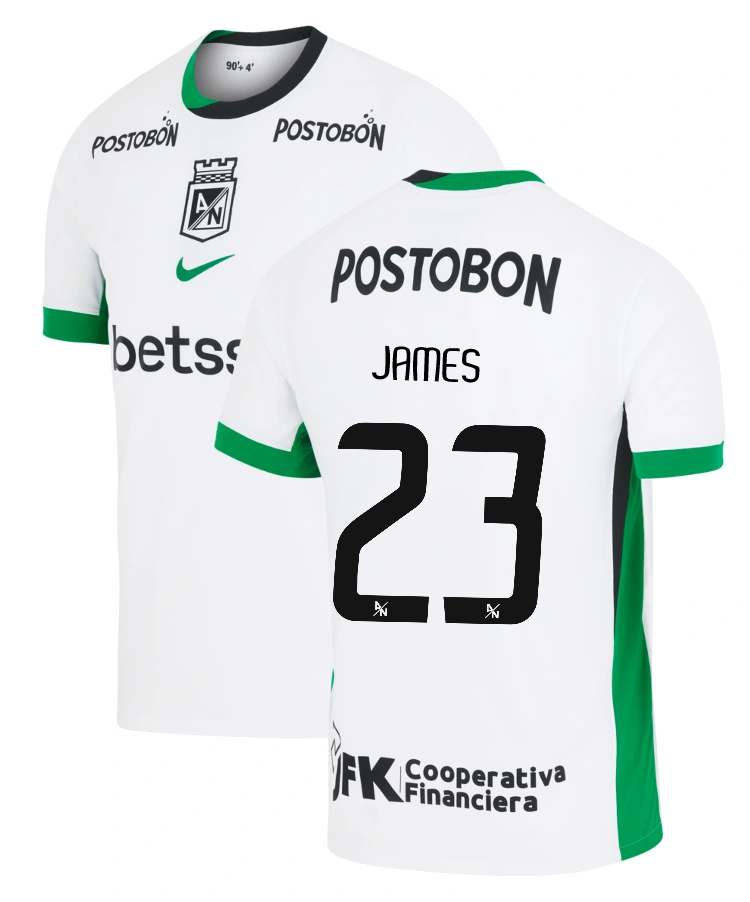 Atlético Nacional Official Shirt James