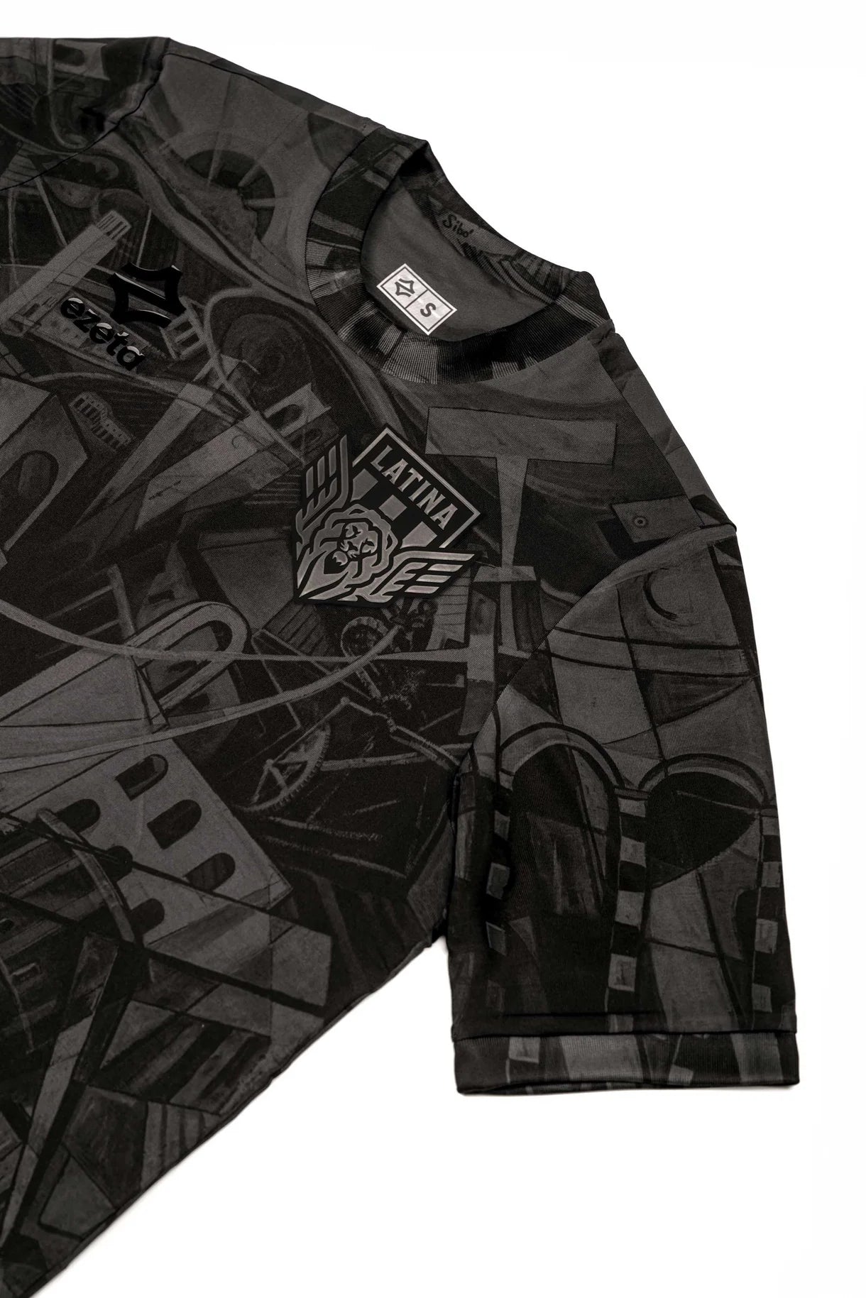 Latina Calcio Special Edition Voetbalshirt Sibò Blackout 2025 - Voetbalshirt Italië