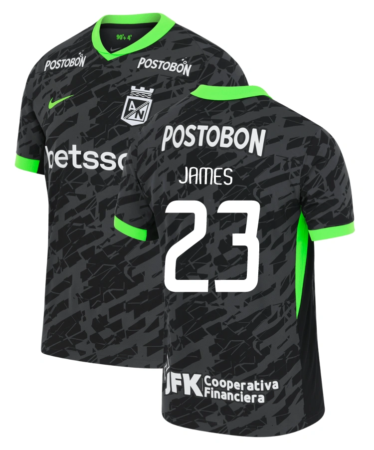 Atlético Nacional Derde Shirt James