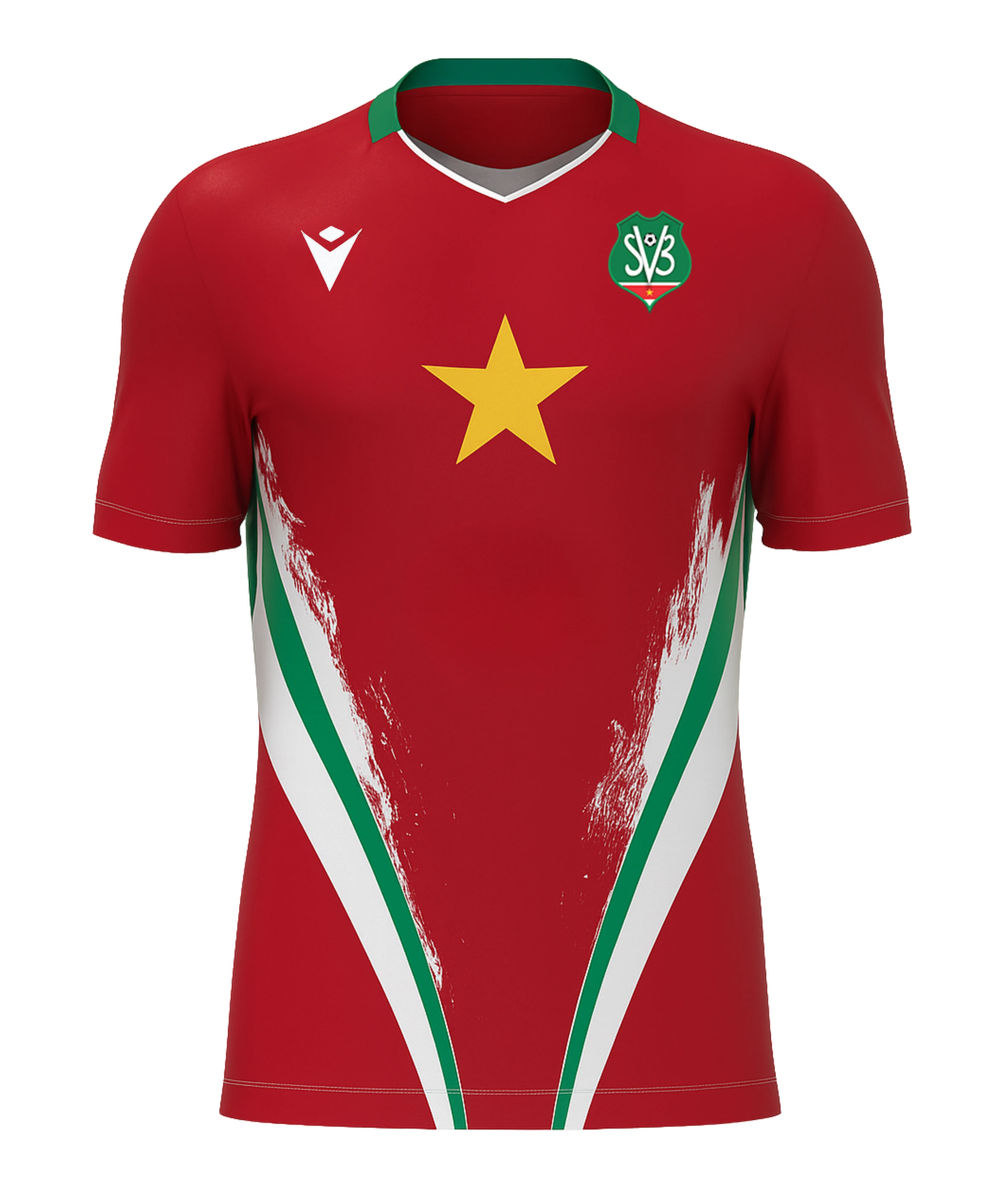 Suriname Voetbalshirt