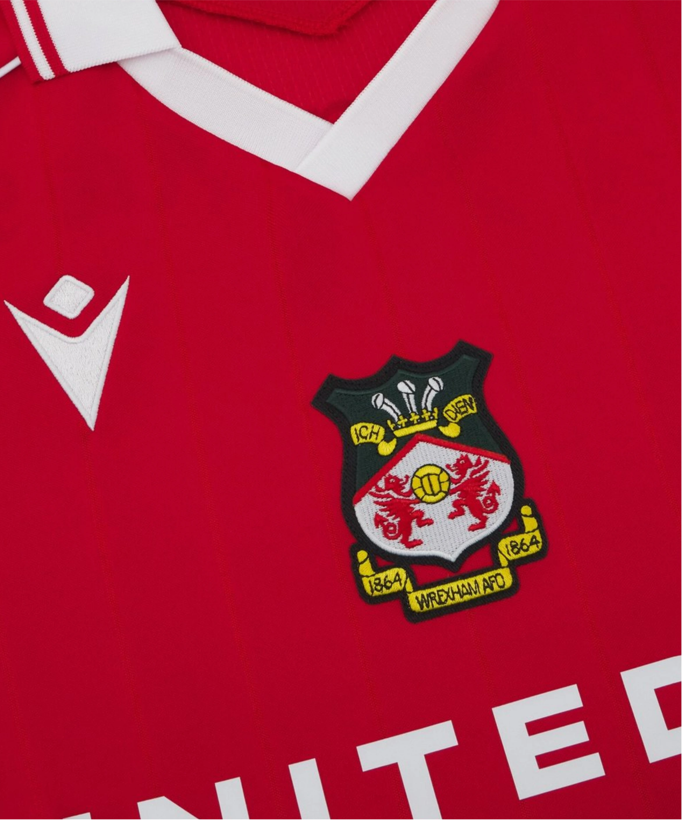 Wrexham Home Shirt Logo