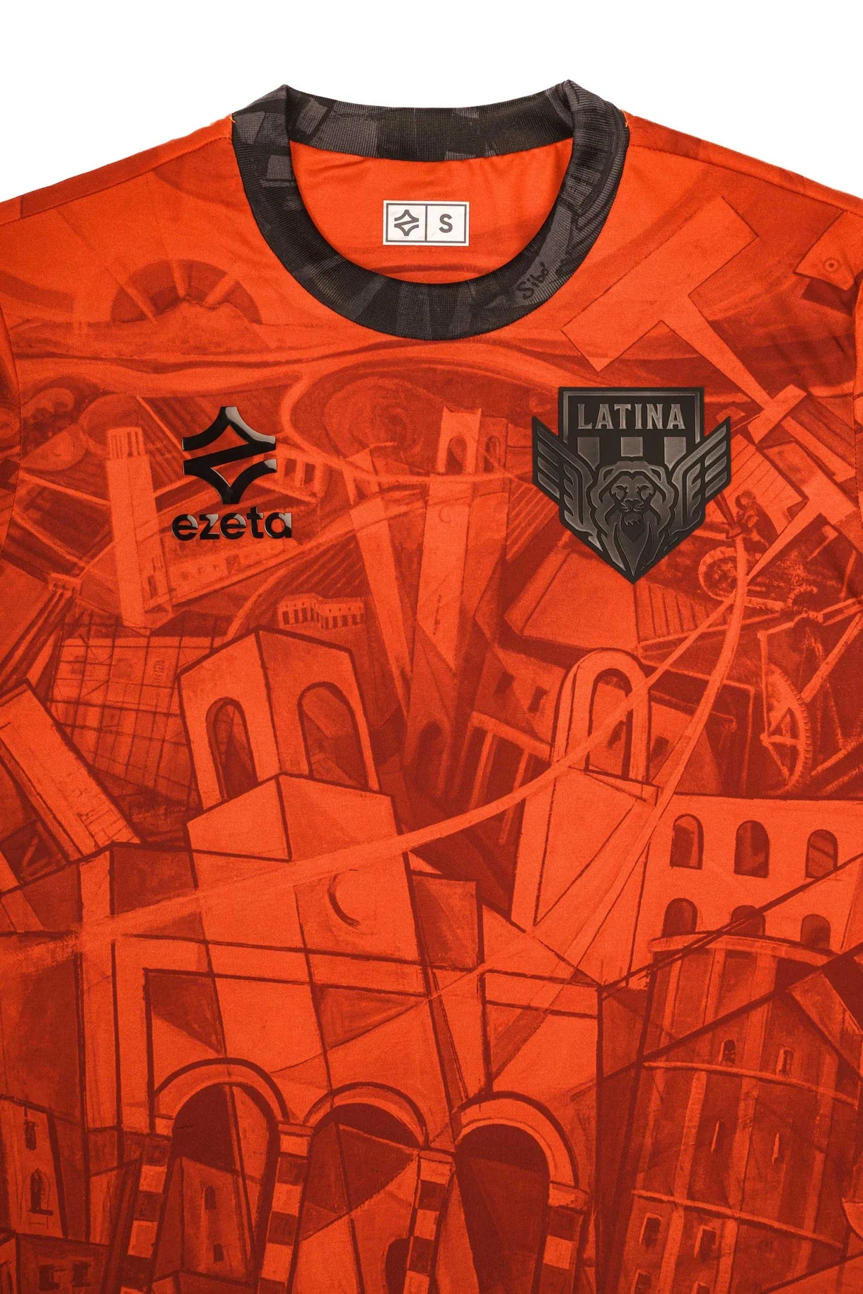 Latina Calcio Special Edition Voetbalshirt Sibò Oranje 2025 - Voetbalshirt Italië